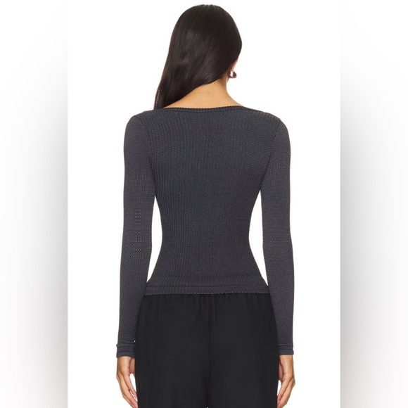 Intimately FP Clean Slate Seamless Layering Top In Black NWT - Picture 3 of 7